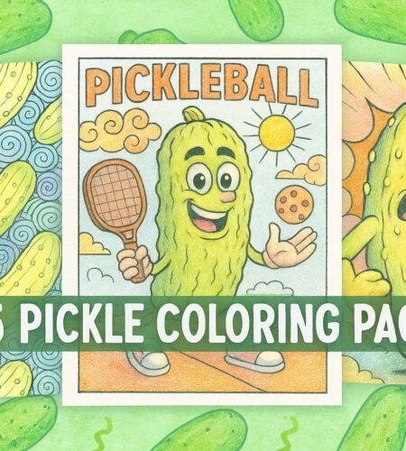 25 Free Pickle Coloring Pages (Printable PDFs)