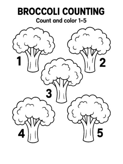 learning to count coloring page