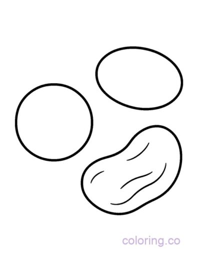 Fun Shapes Coloring Page for Preschoolers