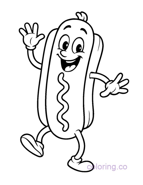 Fun Hotdog Dancing