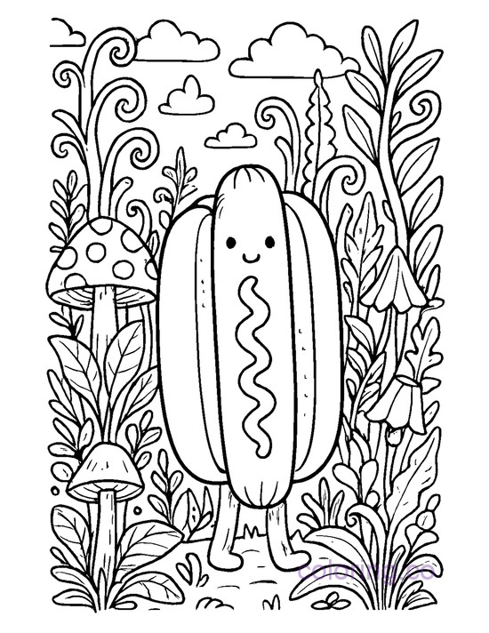Enchanted Forest hot dog