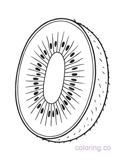 Free Kiwi Coloring Pages