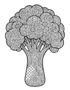 veggie zentangle free