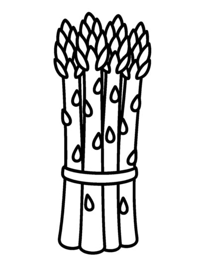 Free Asparagus Coloring Pages