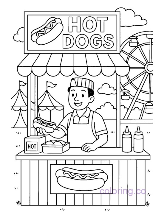 Fun Hot Dog Stand