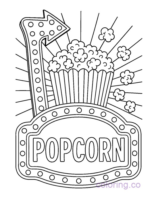 Printable coloring page for kids and adults