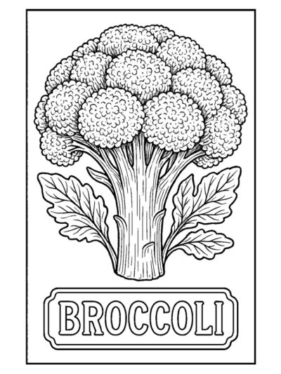 adult coloring printables, veggie coloring page