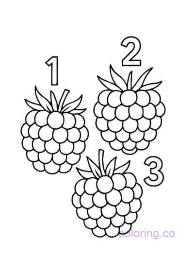 counting coloring pages for preschoolers