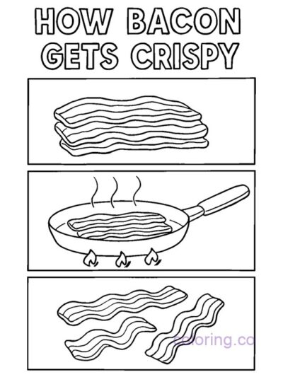 Fun Comic Strip Coloring Page for Kids