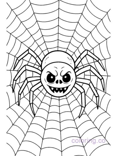 Creepy Crawler Spider Web Maze
