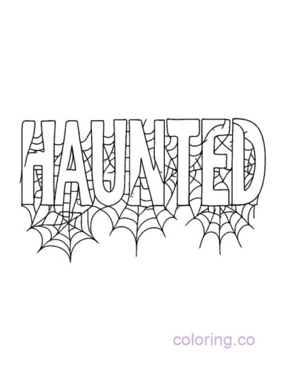Haunted House Spelling Activity