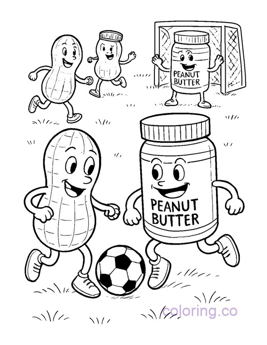 39 Free Peanut Butter Coloring Pages Printable PDFs Coloring co