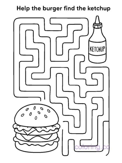 Burger Maze Challenge