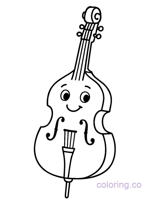 Smiley Acoustic Bass