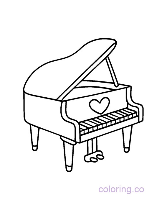 Cute Baby Grand Piano