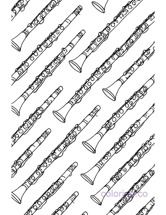 Clarinet Pattern Preschool