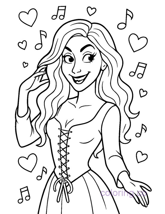 Sarah Sanderson with Hearts & Notes