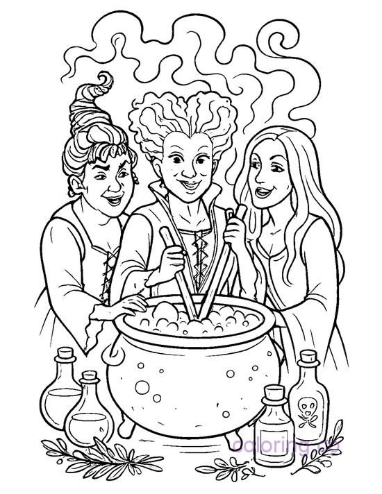Sanderson Sisters - Potion Brewing Fun