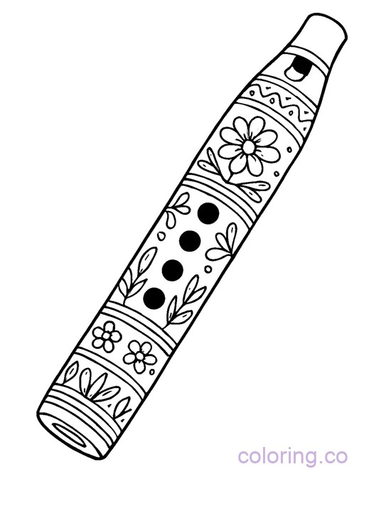 Folk Art Flute