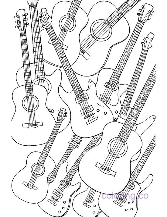 Guitar Collage