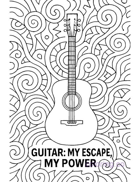 Guitar Escape Power Creativity