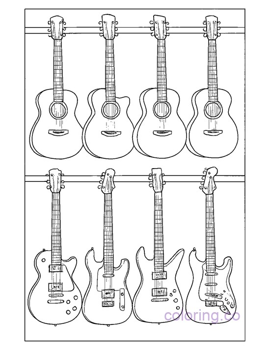 Fun Guitar Shop Display