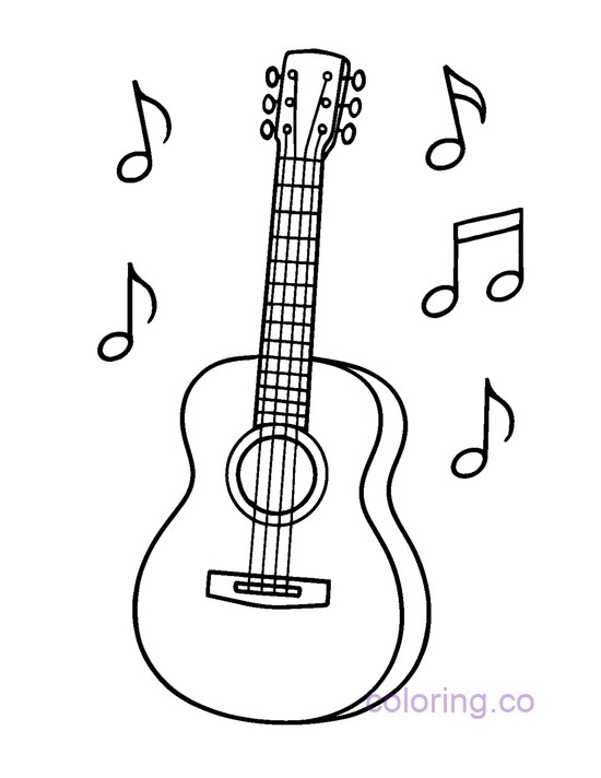 Guitar Musical Notes