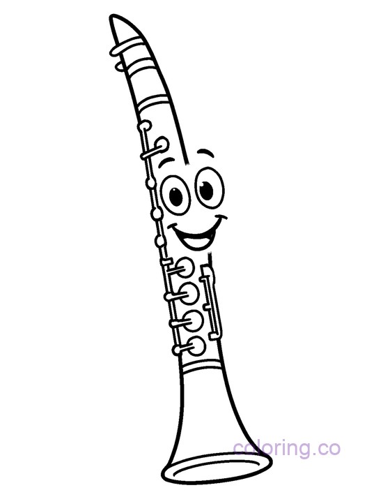 33 Free Clarinet Coloring Pages Printable PDFs Coloring co