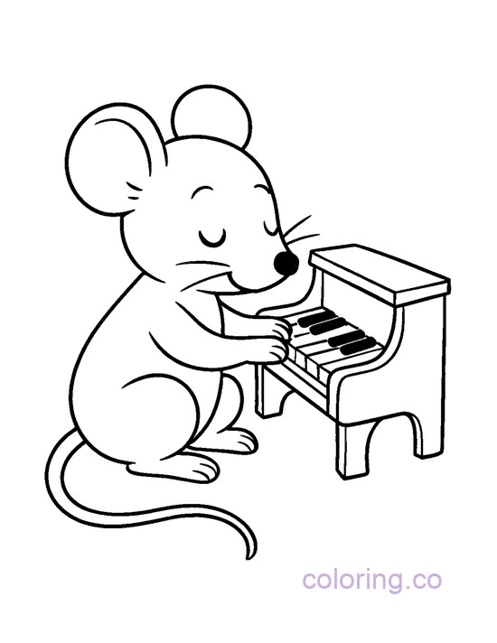 Little Mouse Toy Piano