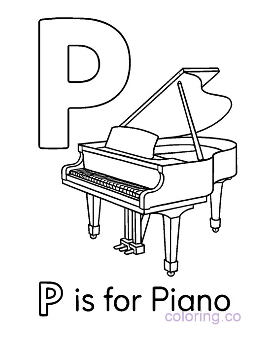 P Piano Preschool Learning