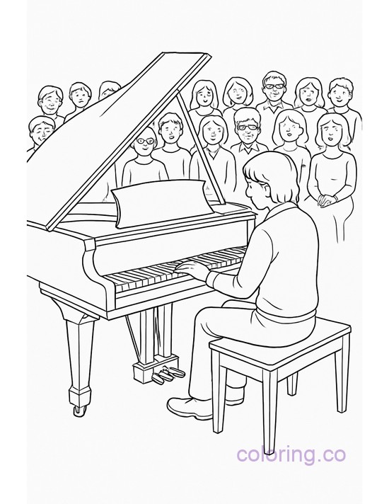 Kids' Pianist Audience