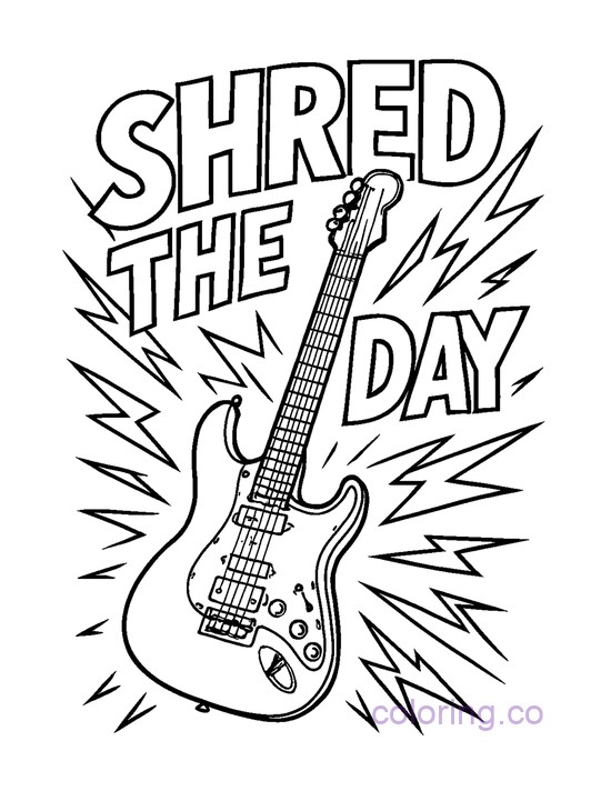 Shred Day Teens Guitar