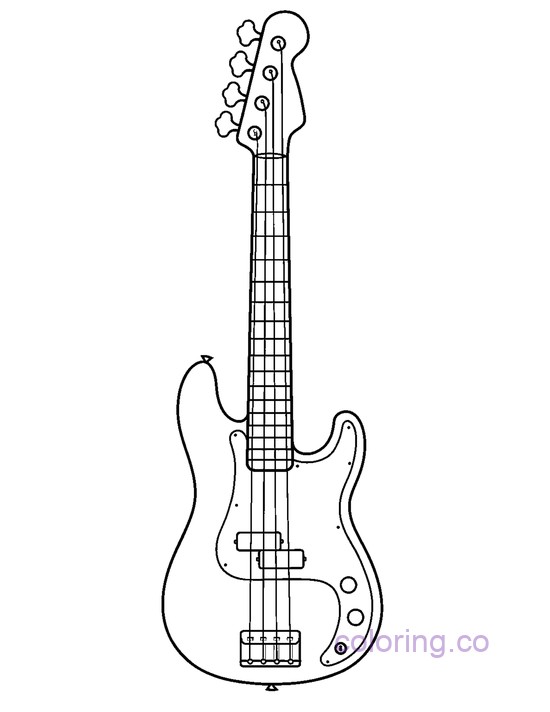 Simple Bass Guitar