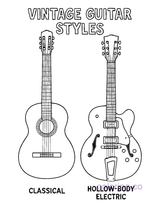 Vintage Guitar Styles