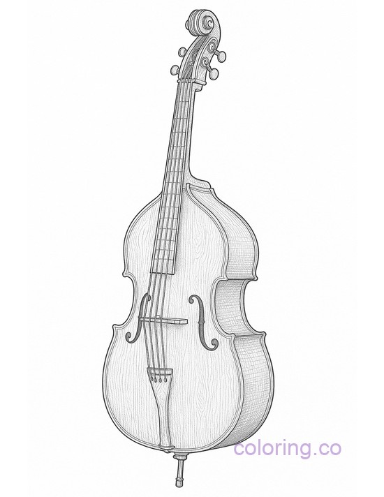 Intricate Bass Guitar