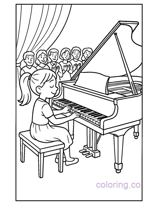 Kids Piano Recital