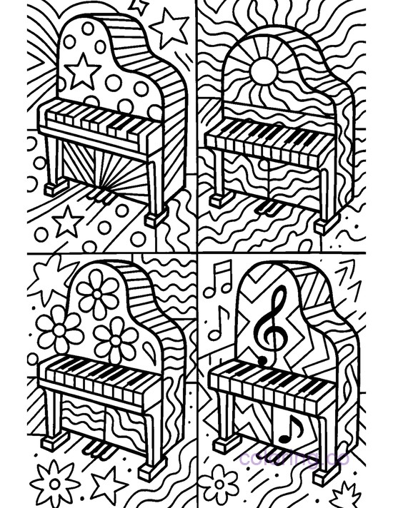 Pop Art Piano