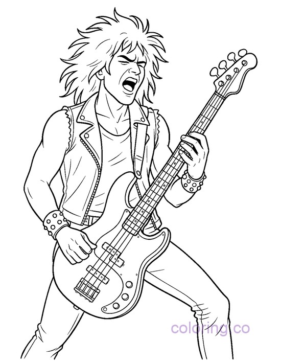 Rocker Electric Bass
