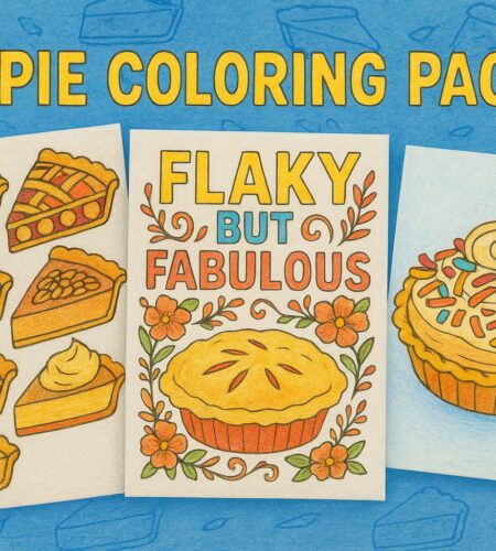 51 Free Pie Coloring Pages (Printable PDFs)