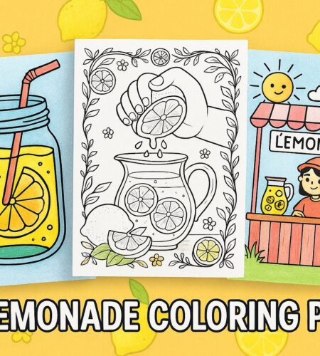 36 Free Lemonade Coloring Pages (PDF Downloads)